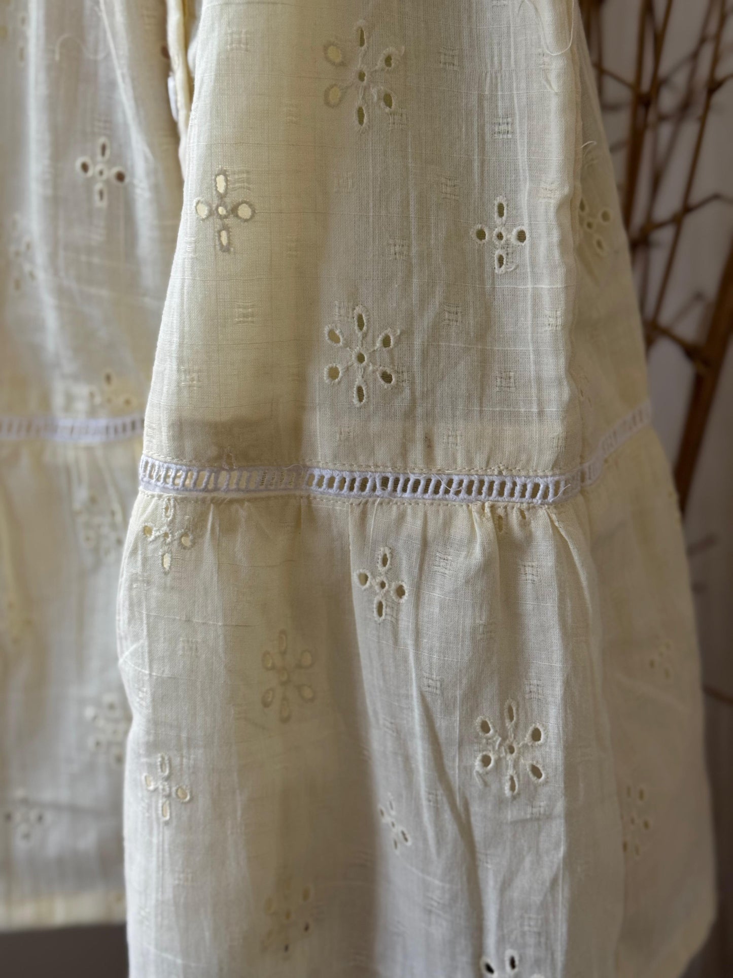 Sunshine Eyelet Cotton Dress